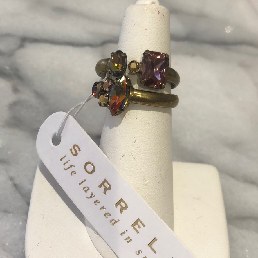 Two Sorrelli Stackable Rings,Nwt